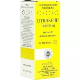 CITROKEHL Tabletten, 80 st