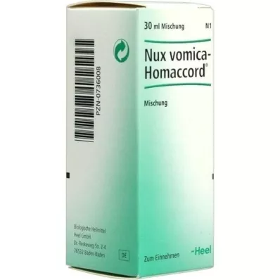 NUX VOMICA HOMACCORD Druppels, 30 ml