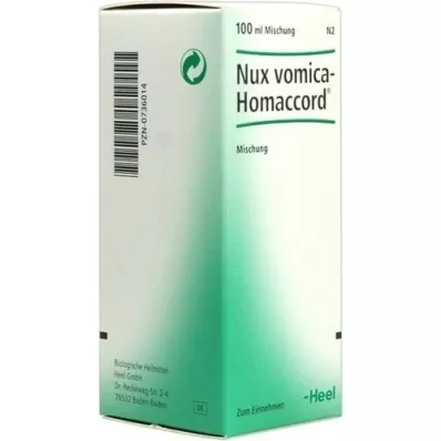 NUX VOMICA HOMACCORD Druppels, 100 ml