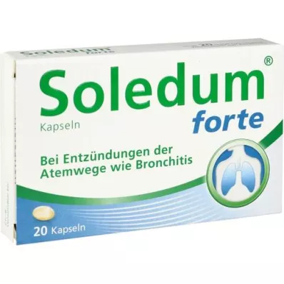 SOLEDUM Capsules forte 200 mg, 20 stuks SOLEDUM Capsules forte 200 mg, 20 stuks