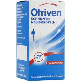 OTRIVEN 0,1% neusdruppels voor volwassenen en schoolartsen, 20 ml