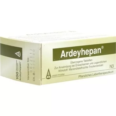 ARDEYHEPAN omhulde tabletten, 100 st ARDEYHEPAN omhulde tabletten, 100 st