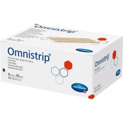 OMNISTRIP Wondhechtstrips 6x76 mm, 150 stuks