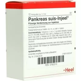 PANKREAS SUIS Injeel-ampullen, 10 stuks