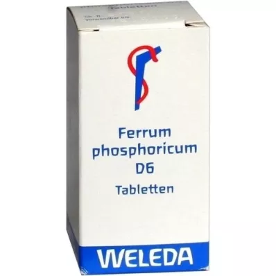 FERRUM PHOSPHORICUM D 6 tabletten, 80 st FERRUM PHOSPHORICUM D 6 tabletten, 80 st