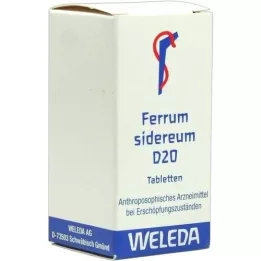 FERRUM SIDEREUM D 20 tabletten, 80 st