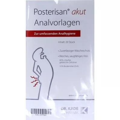 ANAAL SJABLONEN, 20 st ANAAL SJABLONEN, 20 st