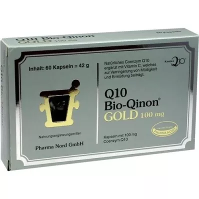 Q10 BIO Qinon Gold 100 mg Pharma Nord-capsules, 60 st Q10 BIO Qinon Gold 100 mg Pharma Nord-capsules, 60 st