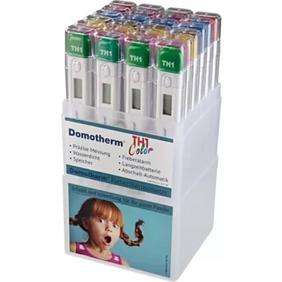 DOMOTHERM TH1 kleuren koortsthermometer, 1 st DOMOTHERM TH1 kleuren koortsthermometer, 1 st