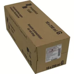 KOCHSALZLÖSUNG 0,9% glazen fles Fresenius, 10X250 ml
