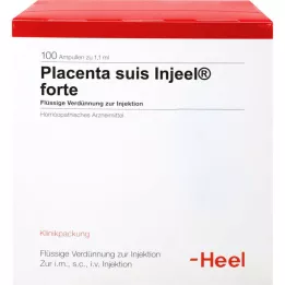 PLACENTA SUIS Injeel forte ampullen, 100 stuks