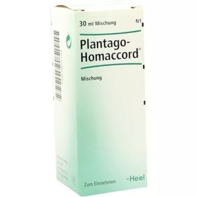 PLANTAGO HOMACCORD Druppels, 30 ml PLANTAGO HOMACCORD Druppels, 30 ml