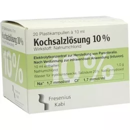 KOCHSALZLÖSUNG 10% concentraat voor infusieoplossing, 20X10 ml