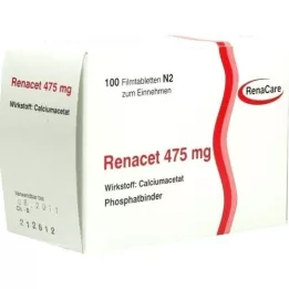 RENACET 475 mg filmomhulde tabletten, 100 stuks