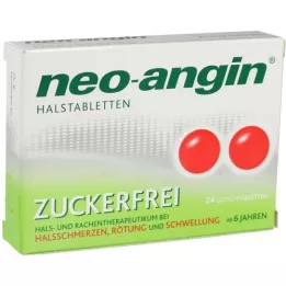 NEO-ANGIN Keeltabletten suikervrij, 24 st