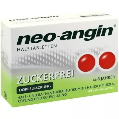 NEO-ANGIN Keeltabletten suikervrij, 48 st NEO-ANGIN Keeltabletten suikervrij, 48 st