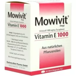 MOWIVIT Vitamine E 1000 capsules, 50 stuks