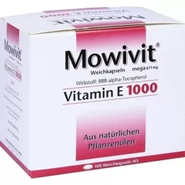 MOWIVIT Vitamine E 1000 capsules, 100 stuks