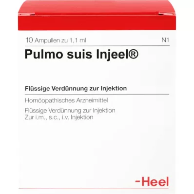 PULMO SUIS Injeel-ampullen, 10 stuks