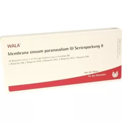 MEMBRANA sinuum paransalium GL serie verpakking. 2 Amp., 10X1 ml