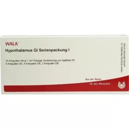 HYPOTHALAMUS GL Serieverpakking 1 ampullen, 10X1 ml