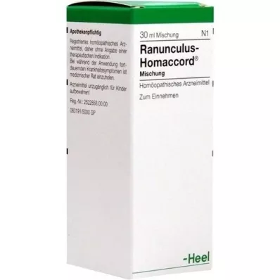 RANUNCULUS HOMACCORD Druppels, 30 ml