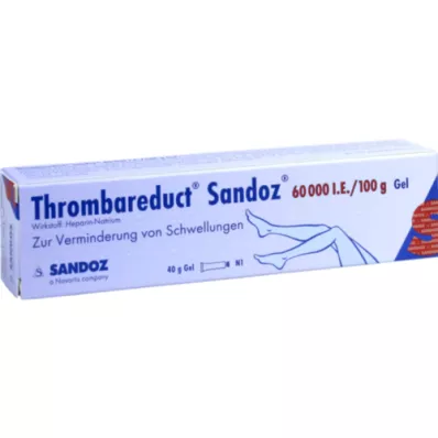 THROMBAREDUCT Sandoz 60.000 IE-gel, 40 g THROMBAREDUCT Sandoz 60.000 IE-gel, 40 g