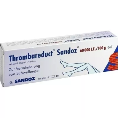 THROMBAREDUCT Sandoz 60.000 IE-gel, 100 g THROMBAREDUCT Sandoz 60.000 IE-gel, 100 g