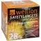 WELLION Veiligheidslancetten 28 G veiligheidswegwerplans, 200 stuks