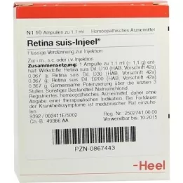 RETINA SUIS Injeel-ampullen, 10 stuks