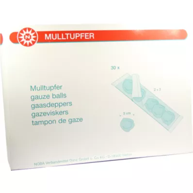 MULLTUPFER pruim maat 2+3 steriele set, 30 st MULLTUPFER pruim maat 2+3 steriele set, 30 st