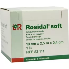 ROSIDAL Zacht verband 10x0,4 cmx2,5 m, 1 stuk