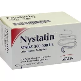 NYSTATIN STADA 500.000 IE gecoate tab., 50 st