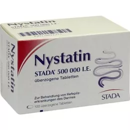 NYSTATIN STADA 500.000 IE gecoate tab., 100 st