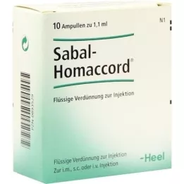 SABAL HOMACCORD Ampullen, 10 stuks