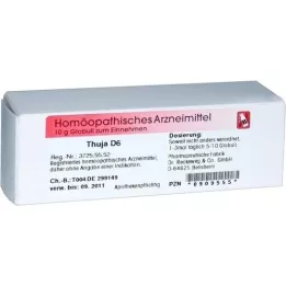 THUJA D 6 bolletjes, 10 g