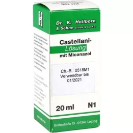 CASTELLANI m. Miconazol-oplossing, 20 ml
