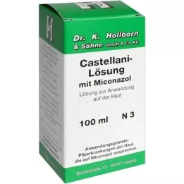 CASTELLANI m. Miconazol-oplossing, 100 ml