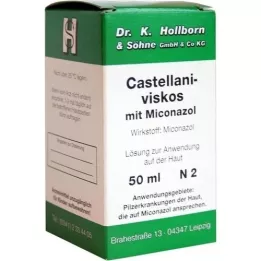 CASTELLANI viskeus met miconazoloplossing, 50 ml