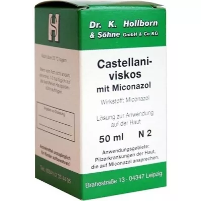 CASTELLANI viskeus met miconazoloplossing, 50 ml CASTELLANI viskeus met miconazoloplossing, 50 ml