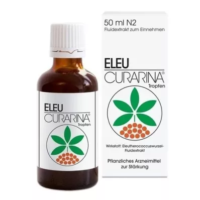 ELEU Curarina druppels 1 ml taigawortelvloeistofextract, 50 ml ELEU Curarina druppels 1 ml taigawortelvloeistofextract, 50 ml