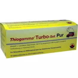 THIOGAMMA Turbo Set Pur injectieflessen, 10X50 ml