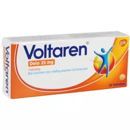 VOLTAREN Dolo 25 mg omhulde tabletten, 20 stuks