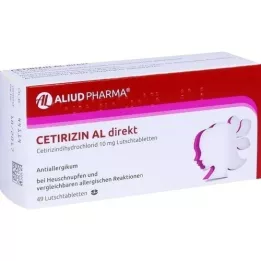 CETIRIZIN AL directe zuigtabletten, 49 st