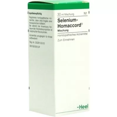 SELENIUM HOMACCORD Druppels, 30 ml SELENIUM HOMACCORD Druppels, 30 ml