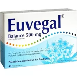 EUVEGAL Balance 500 mg filmomhulde tabletten, 40 stuks