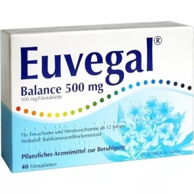 EUVEGAL Balance 500 mg filmomhulde tabletten, 40 stuks