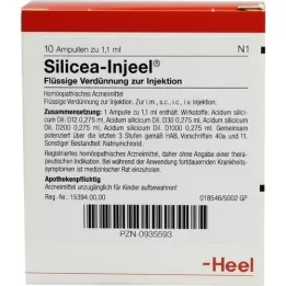 SILICEA INJEEL Ampullen, 10 stuks