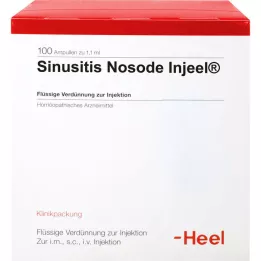 SINUSITIS Nosode Injeel ampullen, 100 stuks