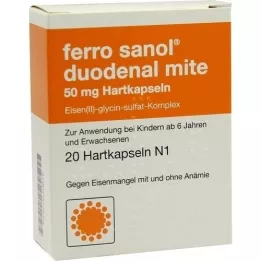 FERRO SANOL twaalfvingerige darmmijt 50 mg maagsap hard, 20 st